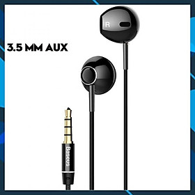 Tai Nghe Có Dây Mic Bass Âm Thanh Jack 3.5Mm Cho Điện Thoại(Encok H06) Samsung Xiaomi - Hàng Chính Hãng Baseus