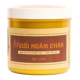 Muối ngâm chân thảo mộc giảm đau nhức, chống sưng phù, thơm tho bàn chân và thư giãn cơ thể Wonmom 350g