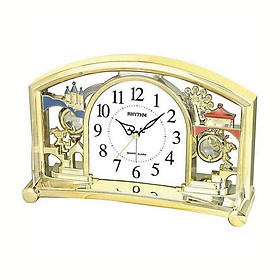 Đồng hồ để bàn, báo thức hiệu RHYTHM- JAPAN 4SE535WT18 (Kích thước 24.0 x 15.5 x 6.8cm)