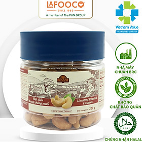 Hạt Điều Rang Không Muối 200g LAFOOCO Unsalted Roasted Cashew Nuts