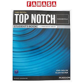 Top Notch Fundamentals Student's Book & eBook With Digital Resources & App 3rd Edition