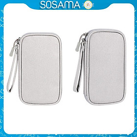 Túi đựng phụ kiện công nghệ SOSAMA túi đựng điện thoại, pin dự phòng, cáp sạc, ổ cứng di động đa năng TA-001334