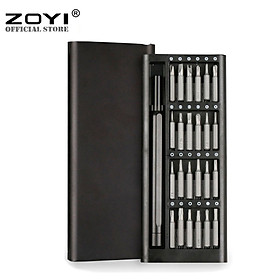 Mua Bộ Tô Vít Nắp Trượt Đa Năng Zoyi 24 Đầu Tuốc Nơ Vít Nhỏ Có Từ Dùng Sửa Chữa - Hàng chính hãng