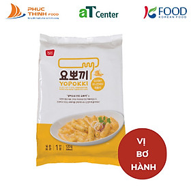 Bánh gạo Hàn Quốc YOPOKKI xốt Bơ hành gói 120g