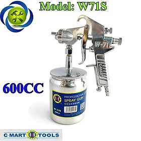 Mua Súng phun sơn C-Mart W-71S bình dưới dung tích 600cc
