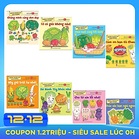 Combo Truyện Tranh Ehon Nhật Bản: Những Người Bạn Ngộ Nghĩnh (Ehon Kỹ Năng Sống Phát Triển Trí Tuệ Cảm Xúc) + Tặng Kèm Poster Quy Tắc 5 Ngón Tay An Toàn Cho Con Yêu