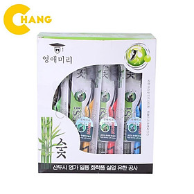 Mua Hộp 30 Bàn chải đánh răng than tre hoạt tính Bossi lông siêu mềm  siêu mịn