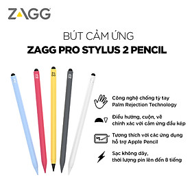 Bút cảm ứng ZAGG Pro Stylus 2 Pencil - dòng 2 cải tiến mới