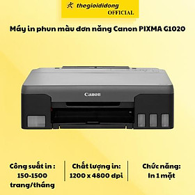 Mua Máy in phun màu đơn năng Canon PIXMA G1020 - Hàng Chính Hãng