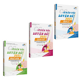 Nơi bán CC Thần tốc luyện đề 2021 môn Ngữ văn - Lịch sử - Địa lý (3 cuốn) - Giá Từ -1đ