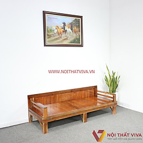 Mua Ghế Gấp Trường Kỷ Mở Ra Thành Giường Gỗ Quế Tự Nhiên Bền Đẹp
