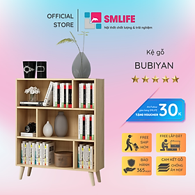 Mua Kệ sách gia đình từ gỗ công nghiệp cao cấp SMLIFE Bubiyan