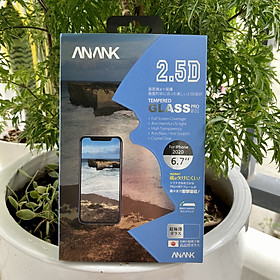 Cường lực dành cho iPhone 12 Pro Max ANANK 3D Nhật Bản- Hàng chính hãng