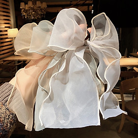 Dây buộc tóc nơ voan dễ thương HD131