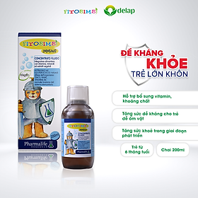 FITOBIMBI IMMUNO – SIRO THẢO DƯỢC CHUẨN HÓA CHÂU ÂU TĂNG CƯỜNG MIỄN DỊCH TOÀN CHO TRẺ (200ML)