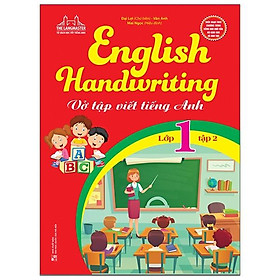 Sách English Handwriting - Vở Tập Viết Tiếng Anh Lớp 1 Tập 2