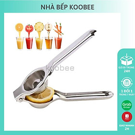 Mua Dụng Cụ Ép Vắt Chanh Trái Cây KooBee Cao Cấp Inox 304 Bền Đẹp Tiện Lợi (SC08)