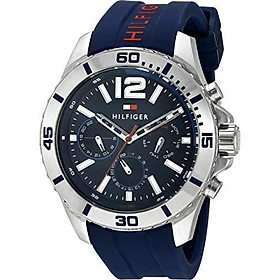 Tommy Hilfiger Men's 1791142 Cool Sport Analog Display Quartz Blue Watch