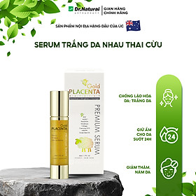 Serum Vàng Nhau Thai Cừu Dr Natural Astragrace Gold Placenta Premium 50ml | Giúp Trắng Da - Cấp Ẩm 24h - Hàng Chính Hãng