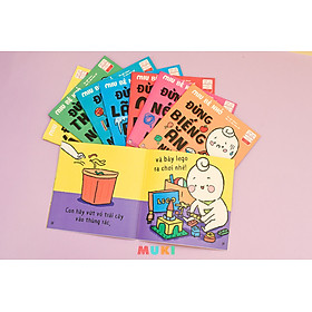 Sách bộ - ehon kĩ năng sống - miu bé nhỏ phần 2