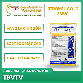 Ridomil Gold 68WG | Phòng trừ, diệt nấm bệnh trên cây trồng | Gói 1kg, 100g
