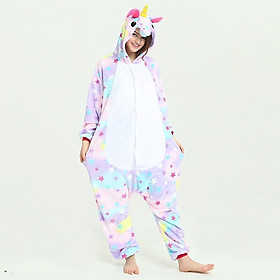 Bộ đồ cosplay lông mịn hình thú kỳ lân sao