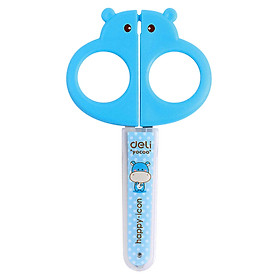 Kéo Học Sinh Deli 6032 - Màu Ngẫu Nhiên (12 cây/hộp)