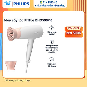 Máy Sấy Tóc Philips BHD300/10 - Công Suất 1600W, 3 Chế Độ Sấy - Hàng Chính Hãng