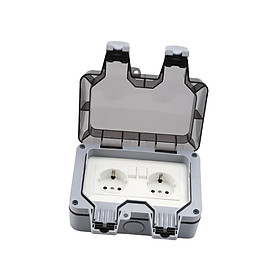 Weatherproof Outdoor Wall Socket Outlet Power Outlet for Park Outdoor Garage