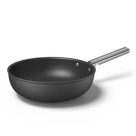 Chảo sâu lòng SMEG CKFW3001BLM 30cm màu đen Hàng chính hãng
