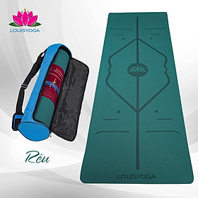 Thảm tập yoga 10mm chất liệu TPE an toàn khi sử dụng dộ bám cao - Thương hiệu LOUIS YOGA