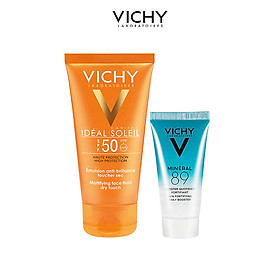 Bộ Sản Phẩm Chống Nắng & Căng Mượt Da VICHY Capital Soleil...