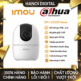 Camera ip wifi dahua imou ipc-a22ep 2.0mpx full hd - hàng chính hãng