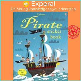 Sách - Pirate Sticker Book by Fiona Watt (UK edition, paperback)