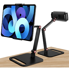 Mua Giá đỡ điện thoại di động gấp kểu cánh tay robot Desk Gooseneck Aluminium Alloy Tablet Stands