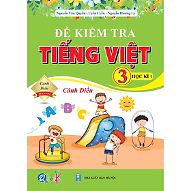 Sách - Combo Đề Kiểm Tra Toán và Tiếng Việt Lớp 3 - Học Kì 1 - Cánh Diều