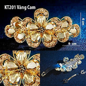 GOTI  -  Kẹp Tóc Lớn Đính Đá Dự Tiệc Hình Bướm Nhiều Màu Nhiều Mẫu Đẹp Sang Trọng KT201 - KT219
