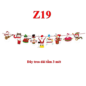 Mua Dây Cờ Treo Trang Trí Noel Z19