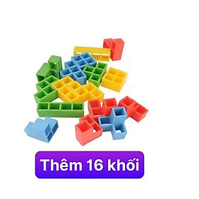 Đồ chơi xếp hình khối cân bằng vui nhộn tương tác cho bé và ba mẹ