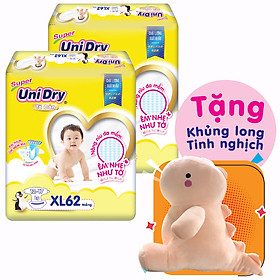 Combo 2 tã dán Unidry XL62 (12 - 17 Kg)