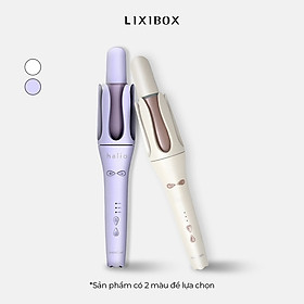Máy Uốn Tóc Halio instaCurl Premium Automatic Hair Styler Tự Động Xoay - Bóng Mượt x18 lần, Trục 32 mm - White
