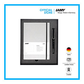 Gift Set Lamy Notebook A5 Softcover Grey+ Lamy Safari Black - GSNSa0011