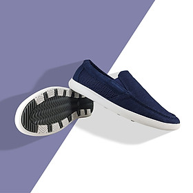 Giày Lười Vải Cao Cấp Peace PO1226 - 42 - Xanh