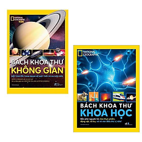 [Download Sách] Combo Sách BÁCH KHOA TOÀN THƯ cho Bé: Bách Khoa Thư Không Gian + Bách Khoa Thư Khoa Học / Sách Tương Tác Vừa Học Vừa Chơi Cho Bé