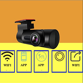Camera Hành Trình Ô Tô quay Siêu Nét 1080p dùng qua App Wifi