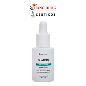Serum dưỡng trắng chuyên dụng Emmié Ceuticoz Blabon 10% Niacinamide (9ml/30ml) - Hàng chính hãng