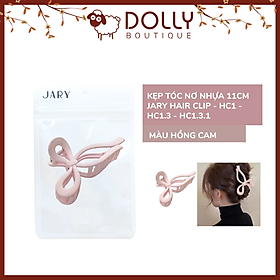 Kẹp tóc nơ nhựa 11cm Jary Hair Clip - HC1 - HC1.3 - HC1.3.1