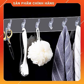 Mua MÓC DÍNH TRONG SUỐT 6 MÓC