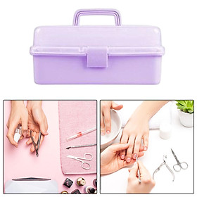 Three Layer Multipurpose Storage Box Craft Organizer for Nail Painting Tools