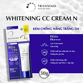 Kem CC Trang Điểm Trắng Sáng Da TRANSINO